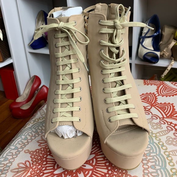 wedge shoes sz6 - Picture 1 of 5